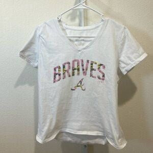 Floral Braves Tee ⚾️⚾️